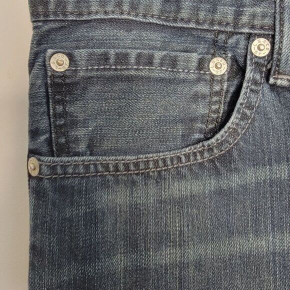Levi's Jeans  Men's 527 Bootcut Size 36 x 34 Medium Wash Blue Denim 5 Pocket - Picture 6 of 9